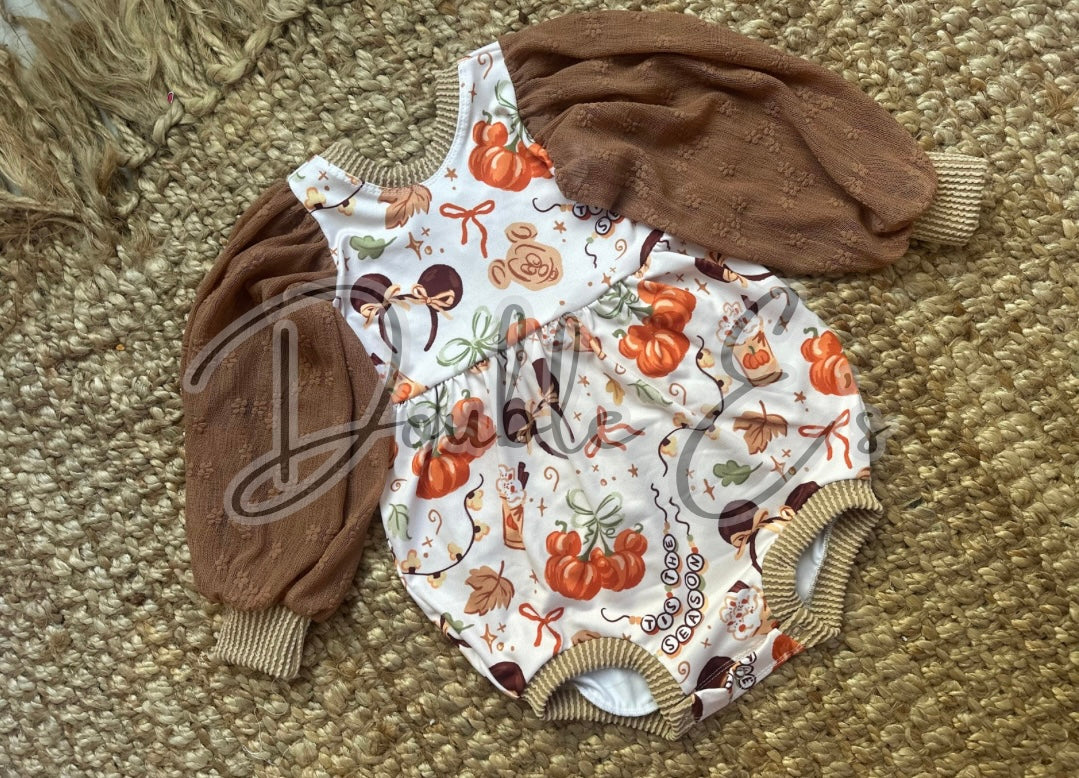 18/24 bishop sleeve bubble with snaps