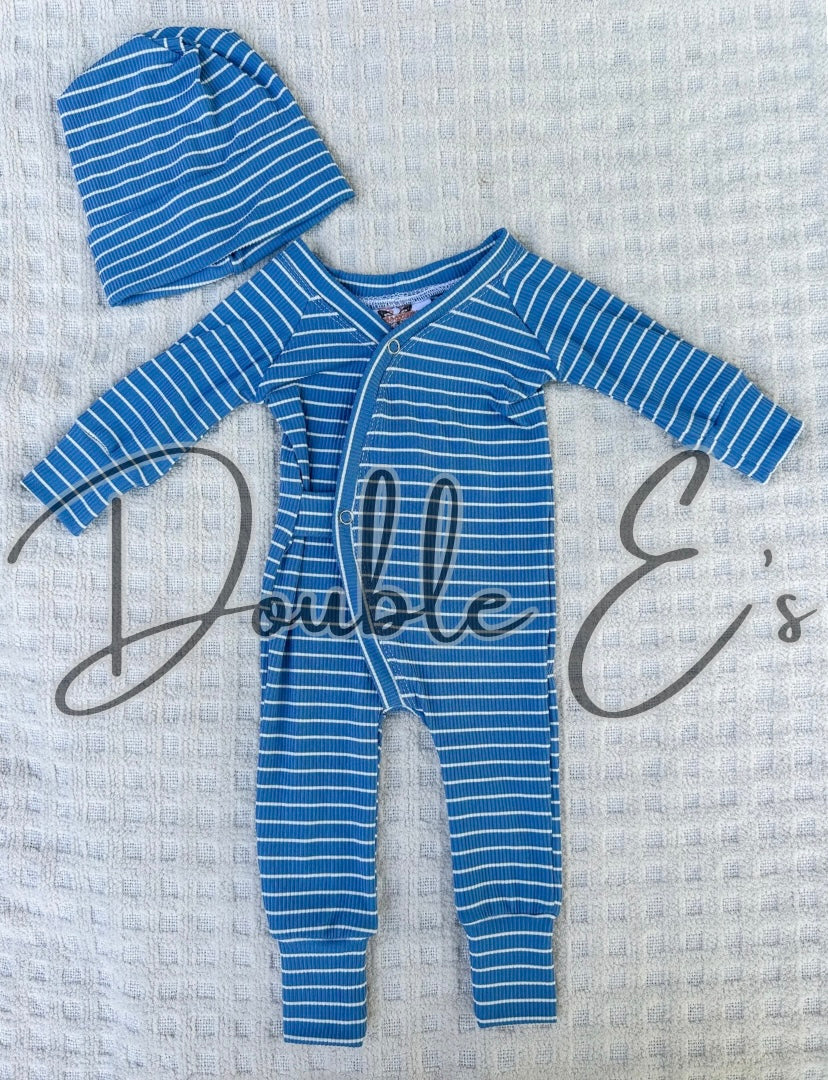 River romper & beanie